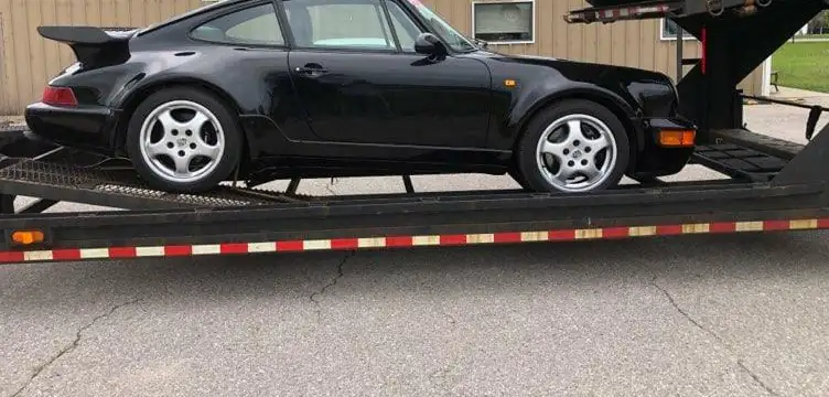 A Porsche 911 Turbo bought for a client